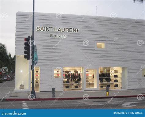 what store is next to ysl on rodeo drive|ysl rodeo st laurent.